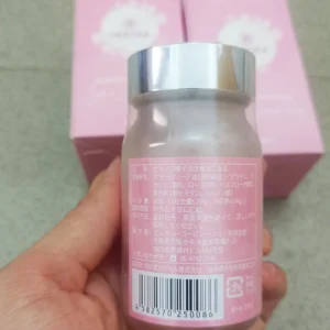 Viên uống thơm cơ thể Hebora Premium Sakura Damask Rose Nhật Bản