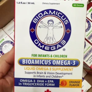 BioAmicus Omega-3 hỗ trợ não bộ và thị giác 30 ml (từ 0 tháng)