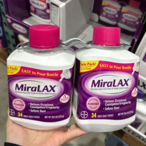 Bột Nhuận Tràng Hỗ Trợ Giảm Táo Bón MiraLAX 34 liều của Mỹ
