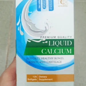 Viên uống Liquid Calcium NCB Nu-Health 120 viên của Mỹ Canxi dạng lỏng Calcium liquid Nu-Health (NCB) Mỹ