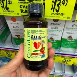 ChildLife Essentials Liquid Zinc Plus 118ml bổ sung kẽm