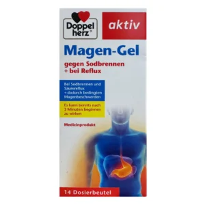 Doppelherz Magen-Gel chống ợ nóng, trào ngược dạ dày, 14 gói