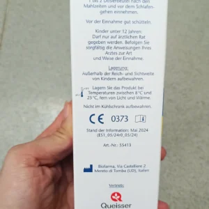 Gel uống Doppelherz Magen Gel giảm trào ngược dạ dày 14 gói của Đức Gel hỗ trợ dạ dày Doppelherz Magen-Gel 14 gói
