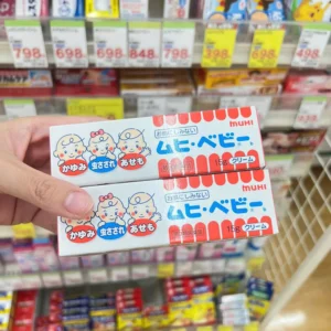 Kem bôi muỗi đốt Muhi Nhật Bản 15g cho bé từ 3 tháng tuổi