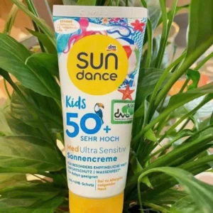 Kem chống nắng trẻ em Sundance Kids Med Ultra Sensitiv SPF 50+ 100ml của Đức Kem chống nắng Sundance Kids Med Ultra Sensitive Sonnencreme Spf 50+,