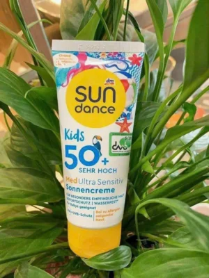 Kem chống nắng trẻ em Sundance Kids Med Ultra Sensitiv SPF 50+ 100ml của Đức Kem chống nắng Sundance Kids Med Ultra Sensitive Sonnencreme Spf 50+,