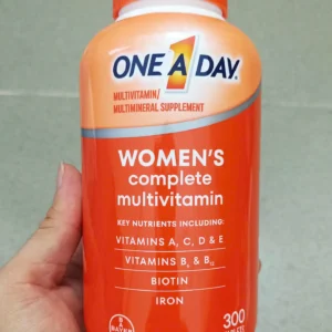 Vitamin tổng hợp cho nữ One A Day Women’s Complete Multivitamin 300 viên của Mỹ One A Day Women’s Complete Multivitamin 300 viên vitamin tổng hợp cho nữ