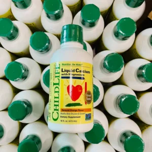 Siro canxi ChildLife Liquid Calcium With Magnesium 473ml của Mỹ Siro bổ sung Canxi Magie cho trẻ ChildLife Liquid Calcium With Magnesium 473ml