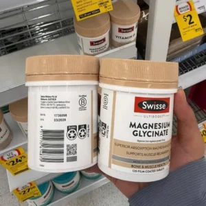 Viên uống magie Swisse Magnesium Glycinate 150mg 120 viên của Úc Swisse Ultiboost Magnesium Glycinate 120 viên