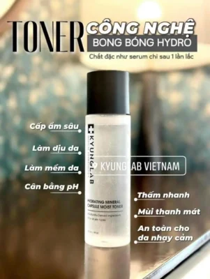 Toner Cấp Ẩm, Làm Dịu Da KyungLab Hydrating Mineral Capsule Moist