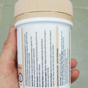 Viên Uống Bổ Sung Magie Hữu Cơ Swisse Ultiboost Magnesium Glycinate Lọ 120 Viên của Úc