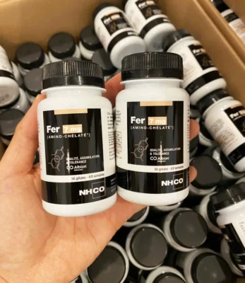 Viên Uống Bổ Sung Sắt Hữu Cơ Fer NHCO Của Pháp 56 Viên
