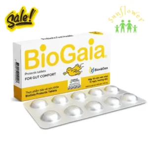 Viên nhai men vi sinh BioGaia Protectis Tablets 10 viên của Thụy Điển