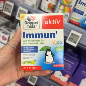 Viên nhai tăng đề kháng cho bé Doppelherz Immun Kids Gel-Tabs 27 viên