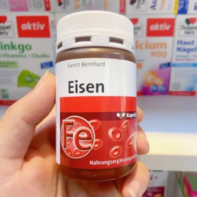 Viên uống bổ sung sắt Eisen Kapseln Sanct Bernhard 120 viên