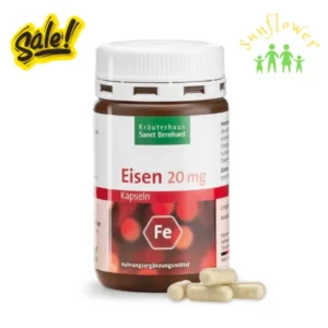 Viên sắt hữu cơ Sanct Bernhard Eisen 20mg 120 viên của Đức