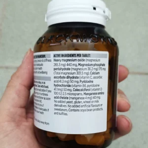 Viên uống Blackmores Bio Magnesium hỗ trợ cơ bắp 100 viên của Úc