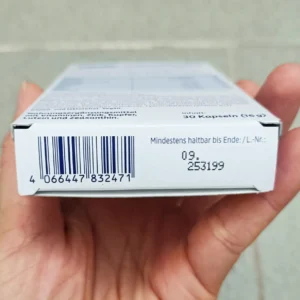 Viên uống Mivolis Augen Extra Sehkraft Schutz Kapsenln Tag Nacht 30 viên của Đức