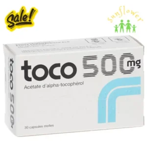 Viên uống Vitamin E Toco 500mg 30 viên của Pháp