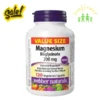 Viên uống Webber Naturals Magnesium Bisglycinate 200mg 120 viên của Canada