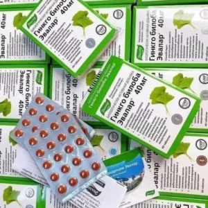 Viên uống bổ não Ecalar Ginkgo Biloba nội địa Nga