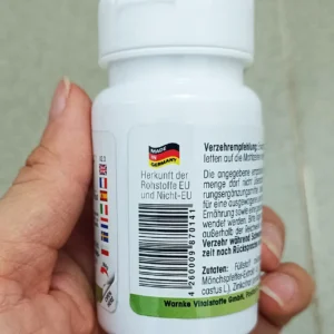 Viên uống cây trinh nữ Herbadirekt Mönchspfeffer 100mg 120 viên