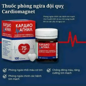 Viên uống chống đột quỵ của Nga Cardiomagnyl 100 viên