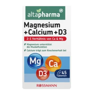 Viên uống magie Altapharma Magnesium Calcium D3 45 viên