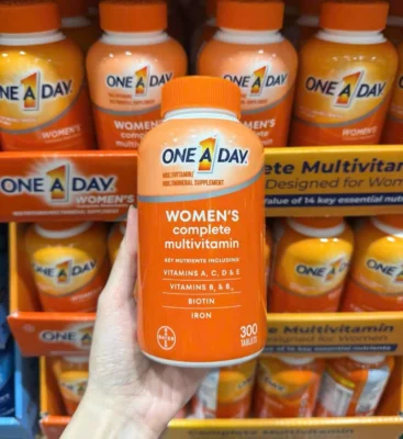 Viên uống vitamin tổng hợp cho nữ One A Day Women's Complete Multivitamin 300 viên
