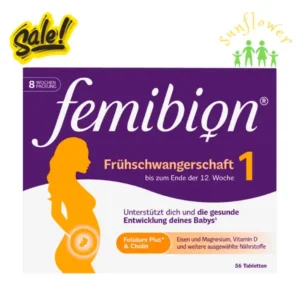 Vitamin bầu Femibion 1 Fruhschwangerschaft 56 viên của Đức
