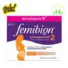 Vitamin bầu Femibion 2 Schwangerschaft Vorteilspack 2x112 viên của Đức