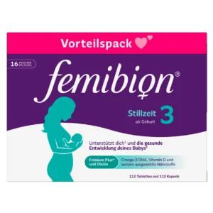 Vitamin tổng hợp Femibion 3 Stillzeit 2x112 viên 16 tuần của Đức