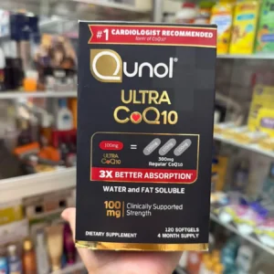 Viên uống bổ tim Qunol Ultra CoQ10 100mg 120 viên của Mỹ Bổ sung CoQ10 cho tim Qunol Ultra CoQ10 100mg 150 Softgels