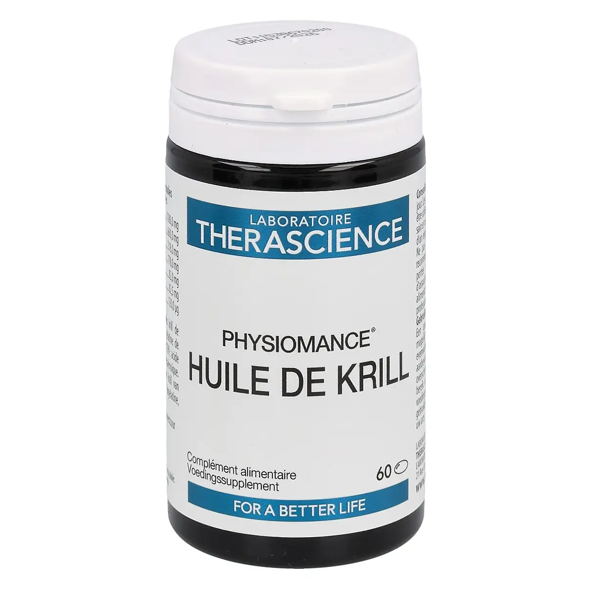 Dầu nhuyễn thể Physiomance Huile De Krill Therascience 60 viên của Pháp Dầu nhuyễn thể Physiomance Huile De Krill Therascience 60 viên