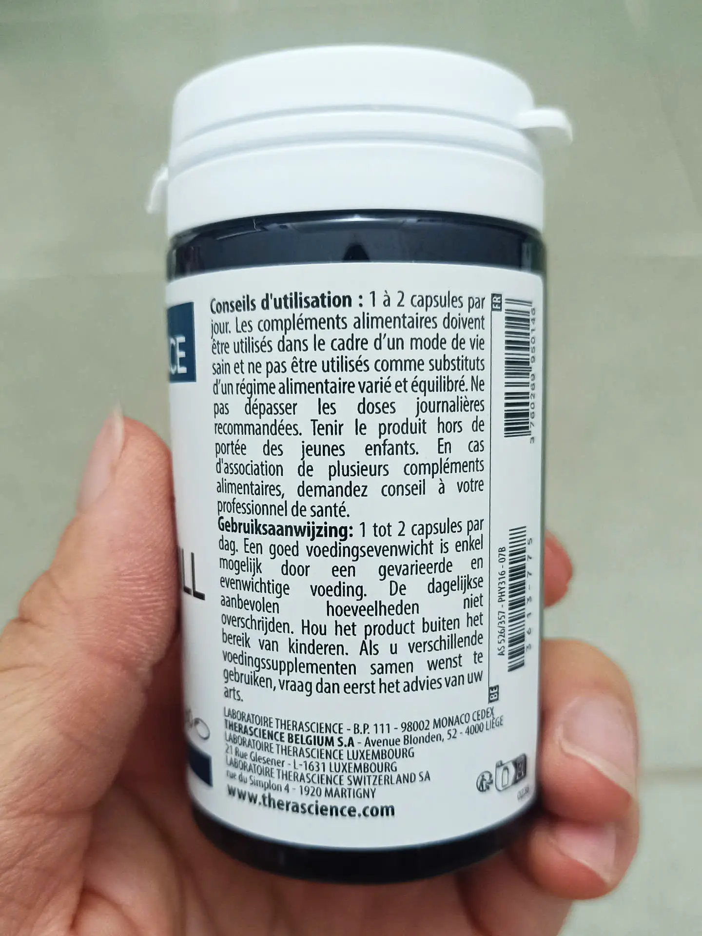 Dầu nhuyễn thể Physiomance Huile De Krill Therascience 60 viên của Pháp Dầu nhuyễn thể Therascience Huile de Krill 60 viên của Pháp