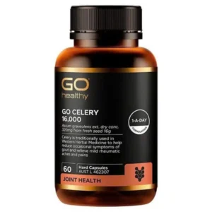 Hỗ trợ điều trị Gout Go Celery 16,000 Go Healthy lọ 60 viên