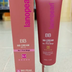 Kem nền Lanopearl BB Cream SPF15 No.1 Pink Beige 50ml của Úc KEM LANOPEARL BB CREAM SPF 15 50ml của Úc