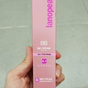 Kem nền Lanopearl BB Cream SPF15 No.1 Pink Beige 50ml của Úc KEM NỀN LANOPEARL BB CREAM SPF 15 NO.1 PINK BEIGE