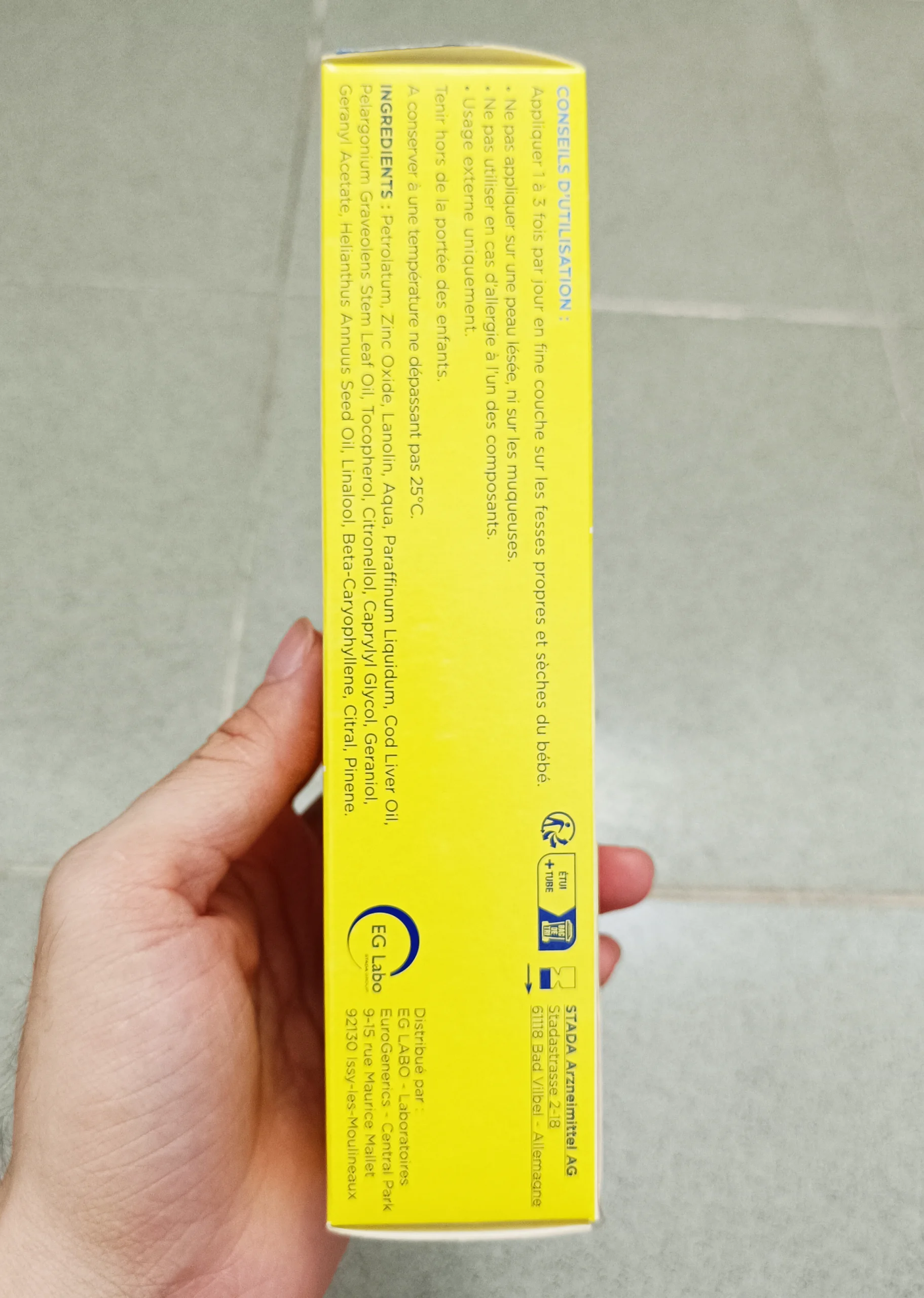 Kem hăm Mitosyl Change 100g của Pháp Kem Mitosyl Change Protective Ointment 100g