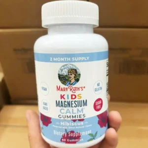 Kẹo dẻo magie Mary Ruth's Magnesium Calm Gummies 60 viên của Mỹ Kẹo Dẻo Magie Calm Mary Ruth's Kids Magnesium Calm Gummies 60 viên