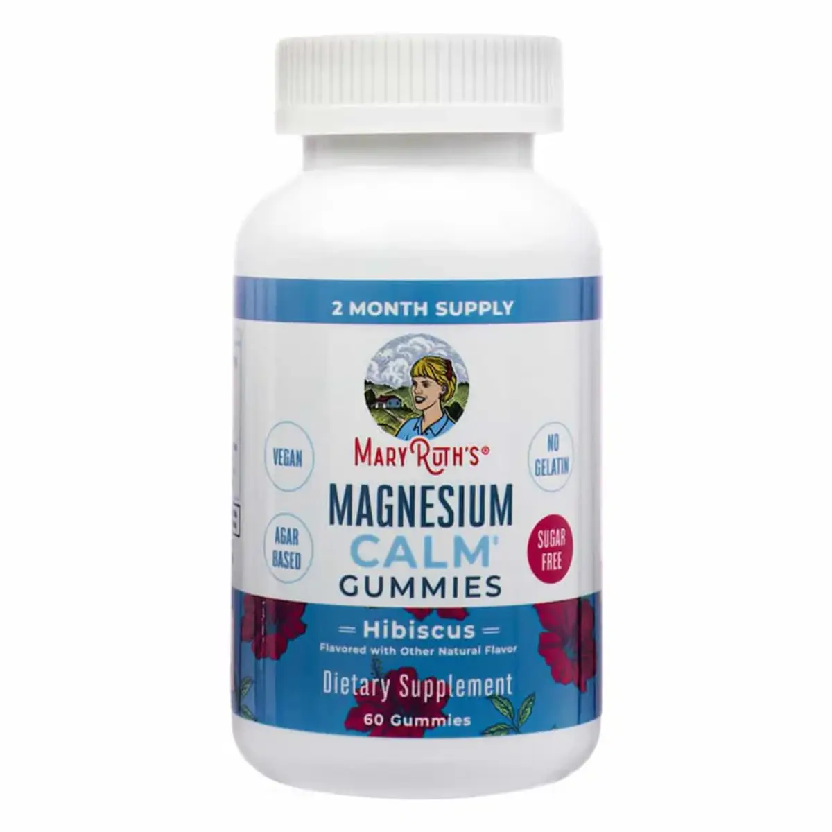 Kẹo dẻo magie Mary Ruth's Magnesium Calm Gummies 60 viên của Mỹ Kẹo dẻo Maryruth's Kids Magnesium Calm Gummies bổ sung magie cho trẻ từ 2 tuổi