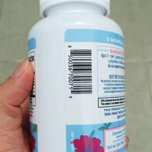 Kẹo dẻo magie Mary Ruth's Magnesium Calm Gummies 60 viên của Mỹ Kẹo dẻo magie Mary Ruth's Kids Magnesium Calm 60 Gummies của Mỹ