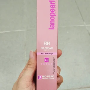 Kem nền Lanopearl BB Cream SPF15 No.1 Pink Beige 50ml của Úc Lanopearl-Kem BB SPF 15 Số 1 Hồng Beige 50ml