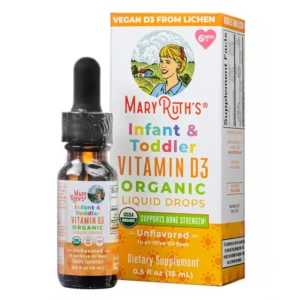 Mary Ruth's Infant & toddler Vitamin D3 Organic Liquid drops cho bé 15ml