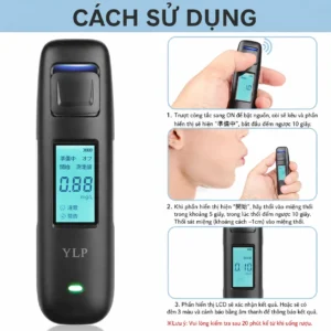 Máy thổi nồng độ cồn Nhật Bản YLP Alcohol Tester