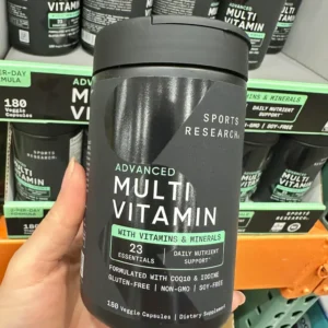 Vitamin tổng hợp Sports Research Multivitamin 180 viên của Mỹ Multi vitamin SPORT RESEARCH ADVANCED MULTIVITAMIN 180 viên