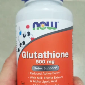 Now Glutathione 500mg lọ 60 viên hỗ trợ làm trắng da