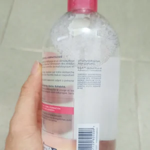 Nước tẩy trang Bioderma Créaline H2O màu hồng 500ml của Pháp Nước Tẩy Trang Bioderma Hồng Dành Cho Da Nhạy Cảm 500ml