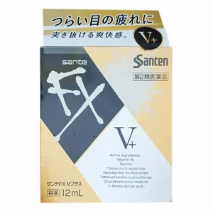 Nước nhỏ mắt Santen FX Nhật Bản màu vàng