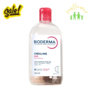 Nước tẩy trang Bioderma Créaline H2O 500ml của Pháp